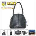 2014 New design plain PU small black handbag